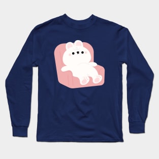 Lazy bunny Long Sleeve T-Shirt